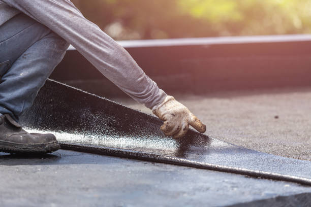 Professional Crawl Space Encapsulation technician working in Childersburg, AL
